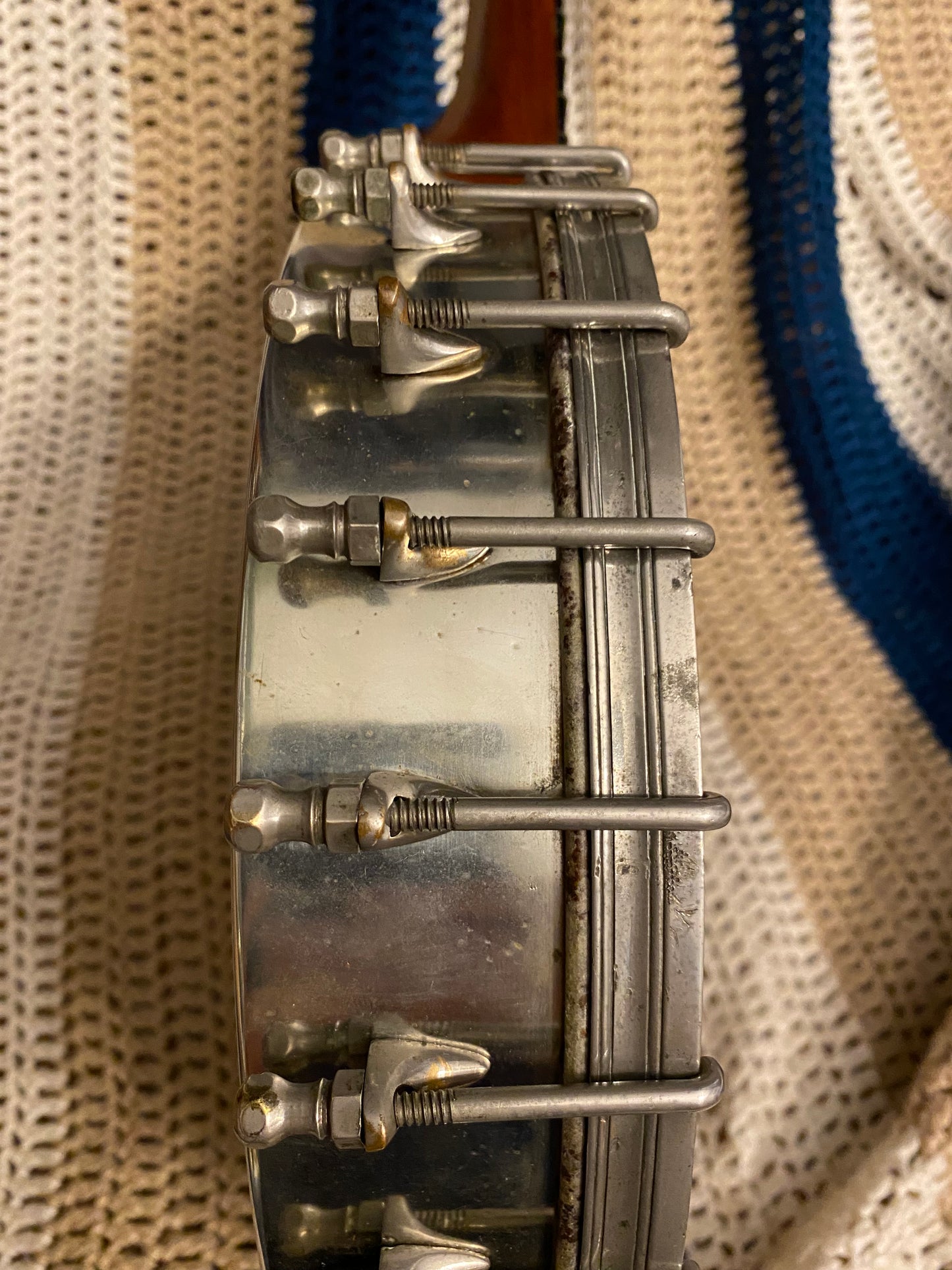 Thompson & Odell Artist Open Back 5 String Banjo c1880s