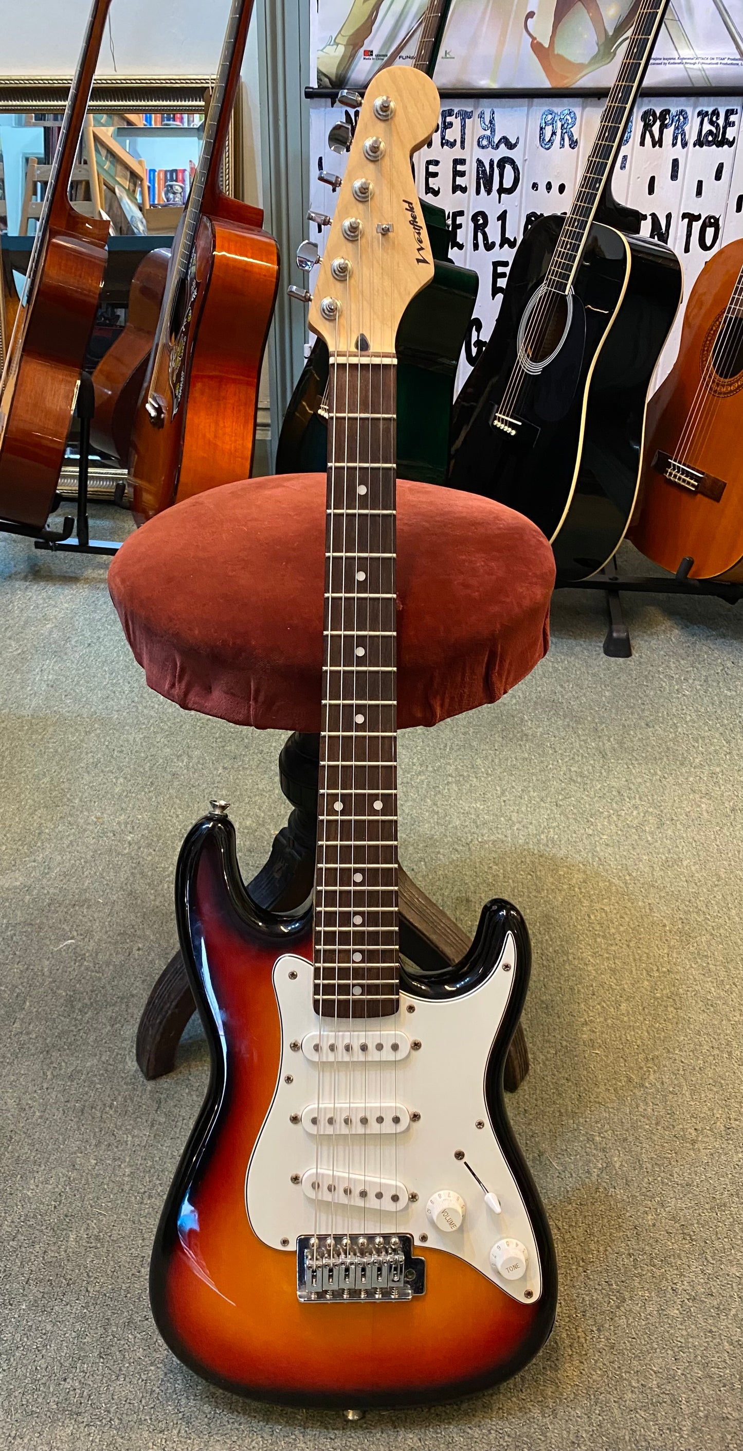 Westfield Mini Stratocaster 3/4 Size