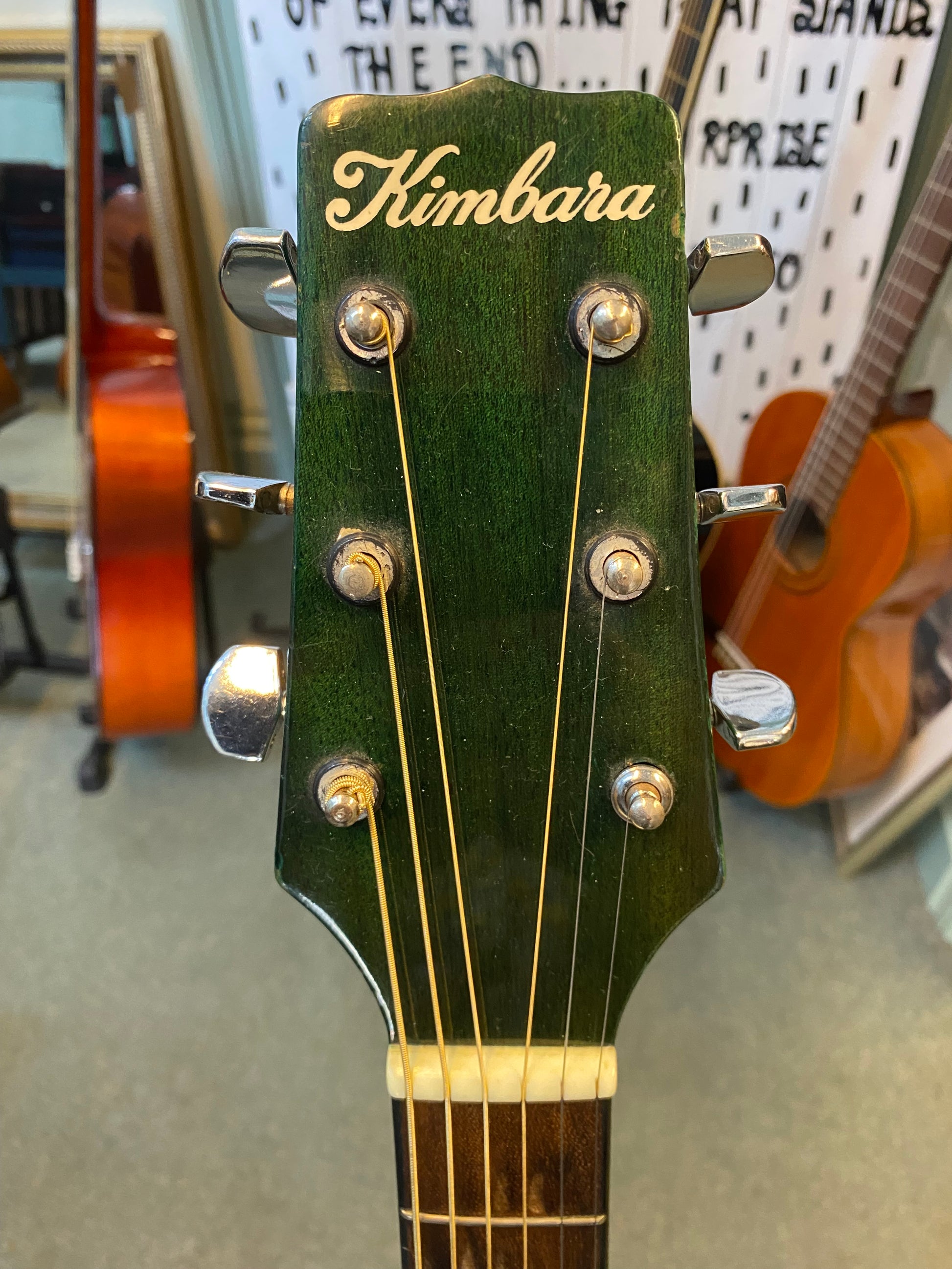 Kimbara 23CBE Electro/Acoustic Guitar 1990s