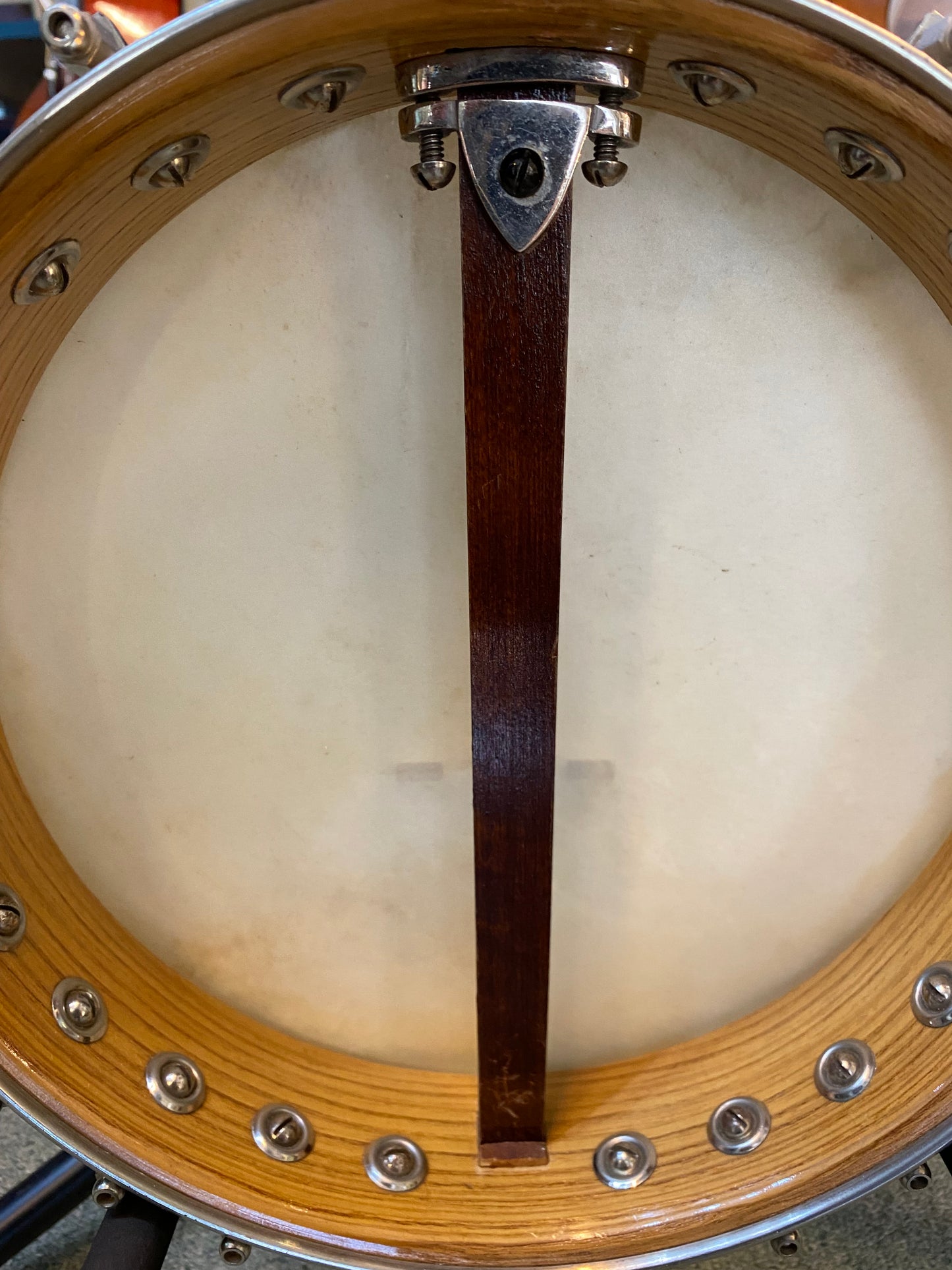 G Houghton and Sons Open Back 5 String Banjo