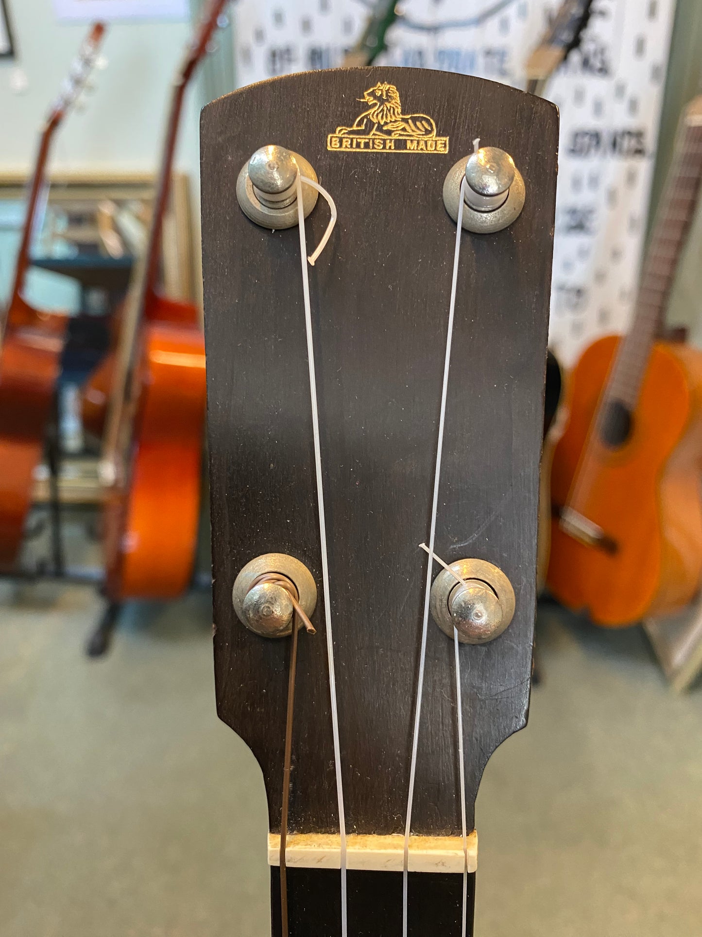 G Houghton and Sons Open Back 5 String Banjo