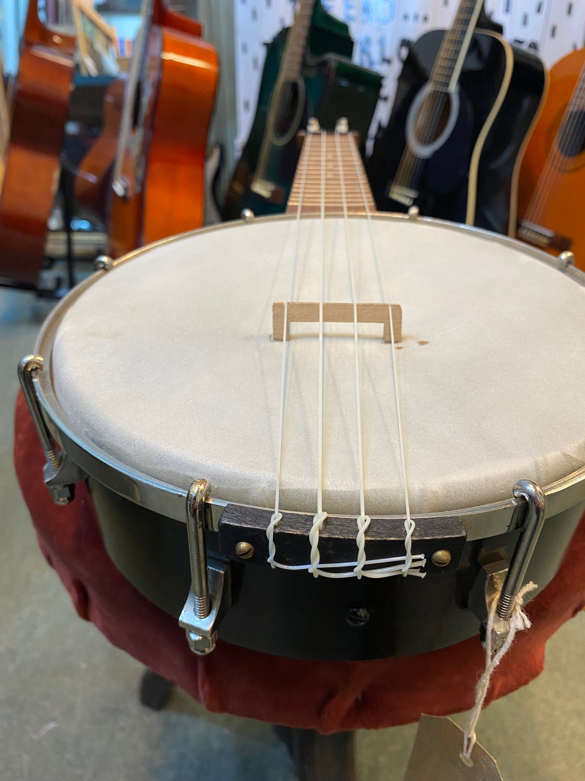 Banjolele by Frank Merton of Glasgow 1930s