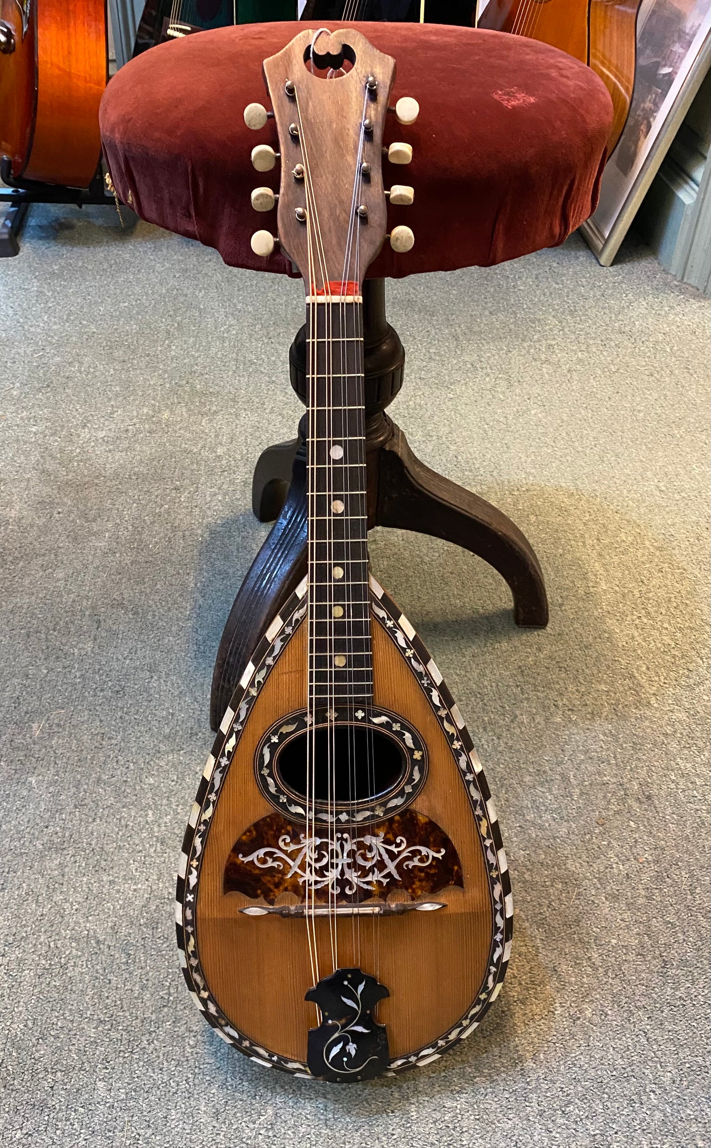 Italian Bowl Back Mandolin c1920s