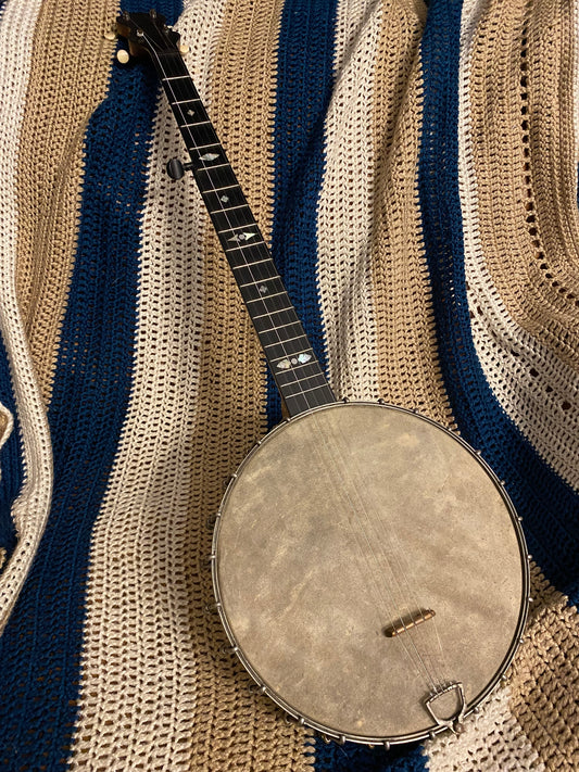 Thompson & Odell Artist Open Back 5 String Banjo c1880s