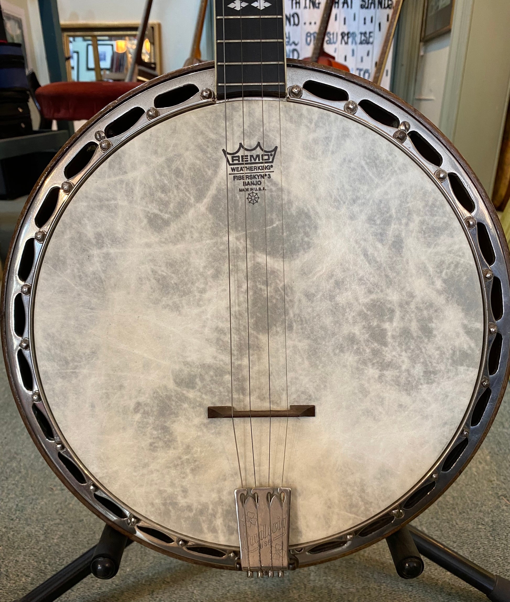 Ludwig Kenmore Tenor Banjo 1920s Chicago