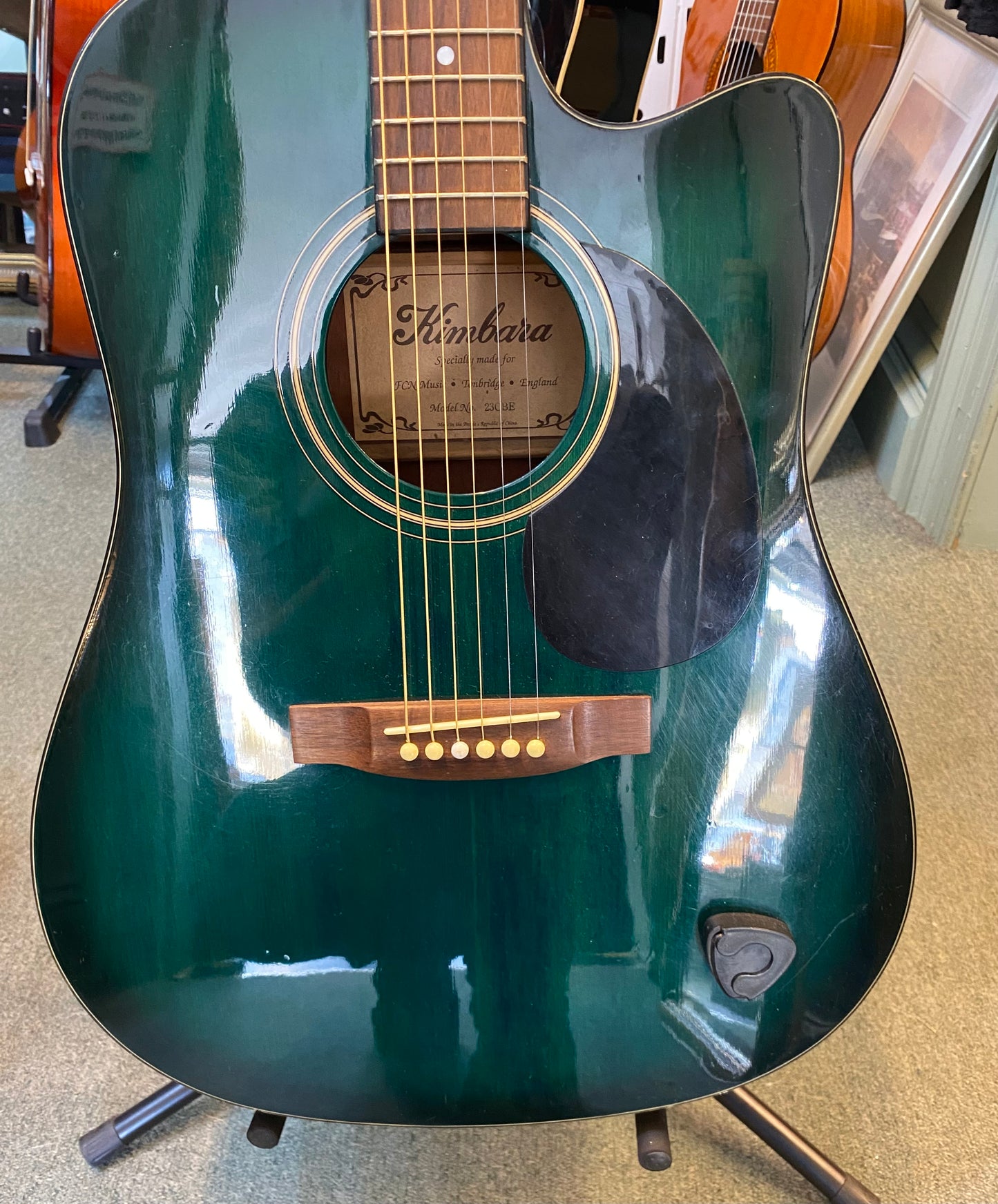 Kimbara 23CBE Electro/Acoustic Guitar 1990s