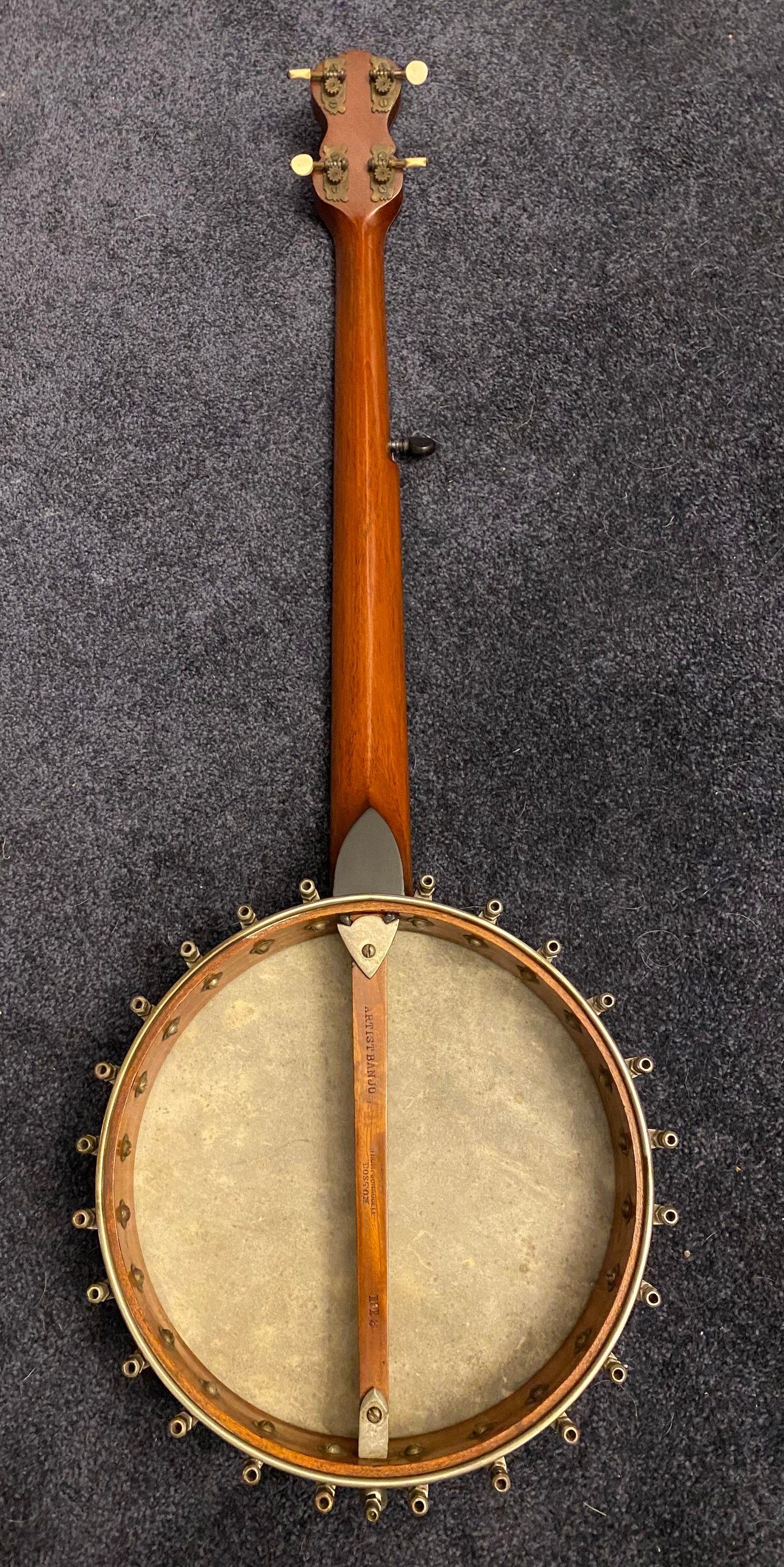 Thompson & Odell Artist Open Back 5 String Banjo c1880s