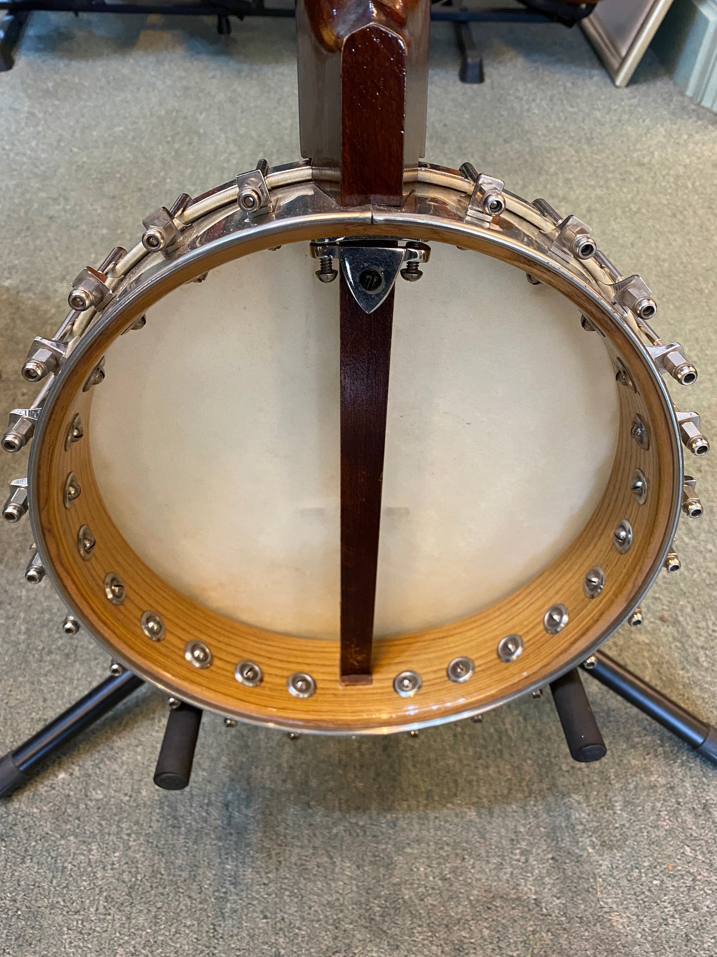 G Houghton and Sons Open Back 5 String Banjo