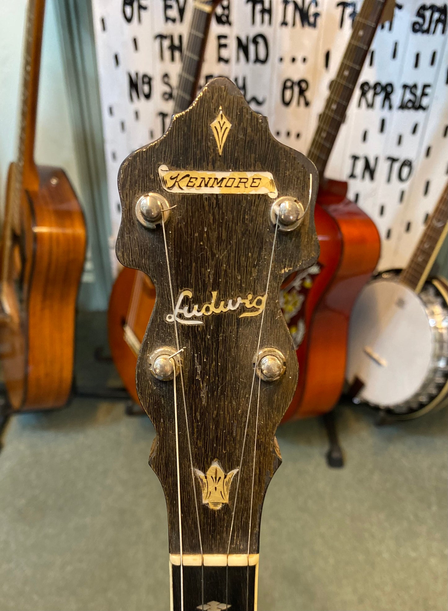 Ludwig Kenmore Tenor Banjo 1920s Chicago