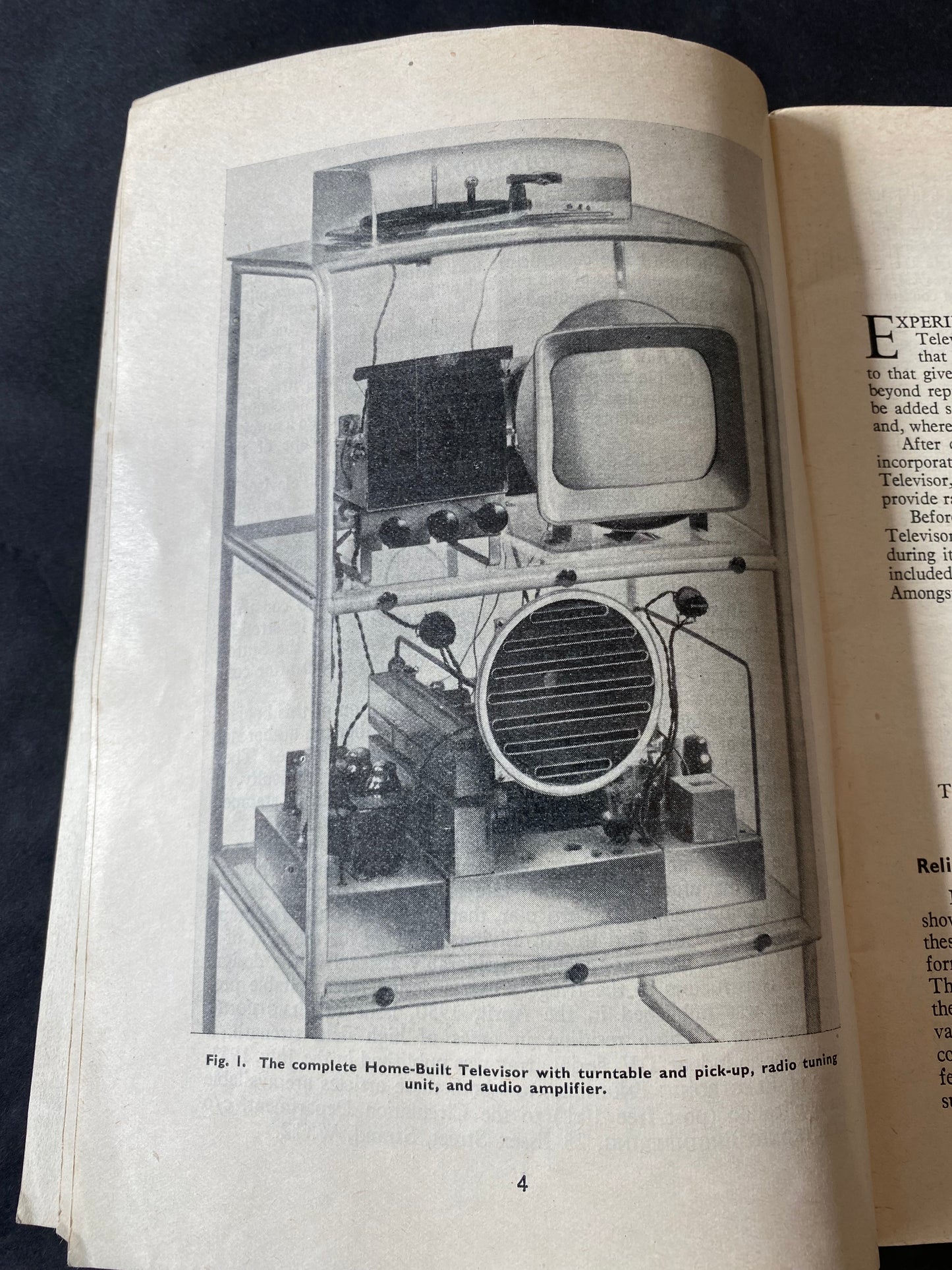 Construction Guide for the W.I. Flack Televisor & Radiogram