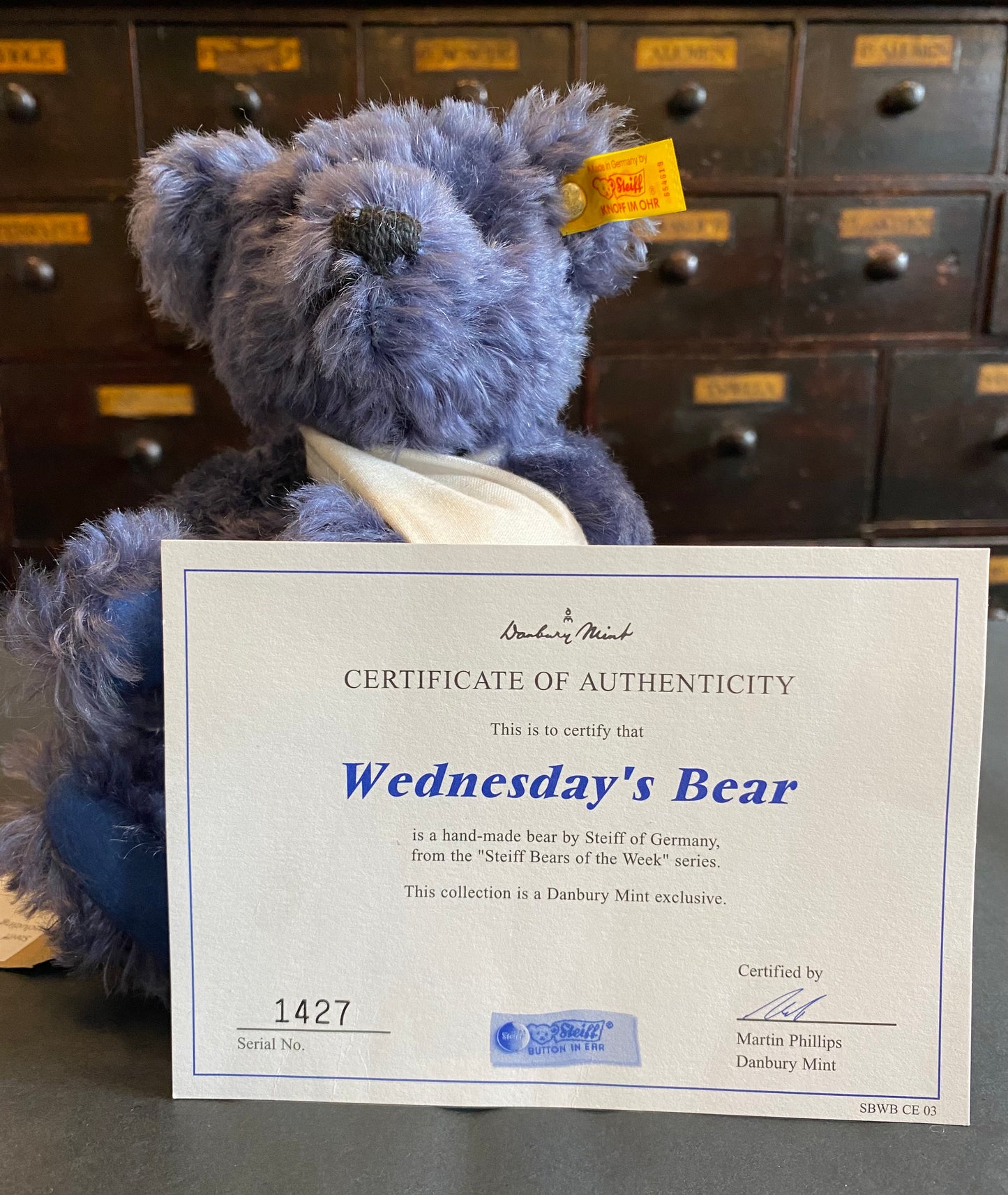 Steiff Bear of the Week Series - Wednesdays Bear