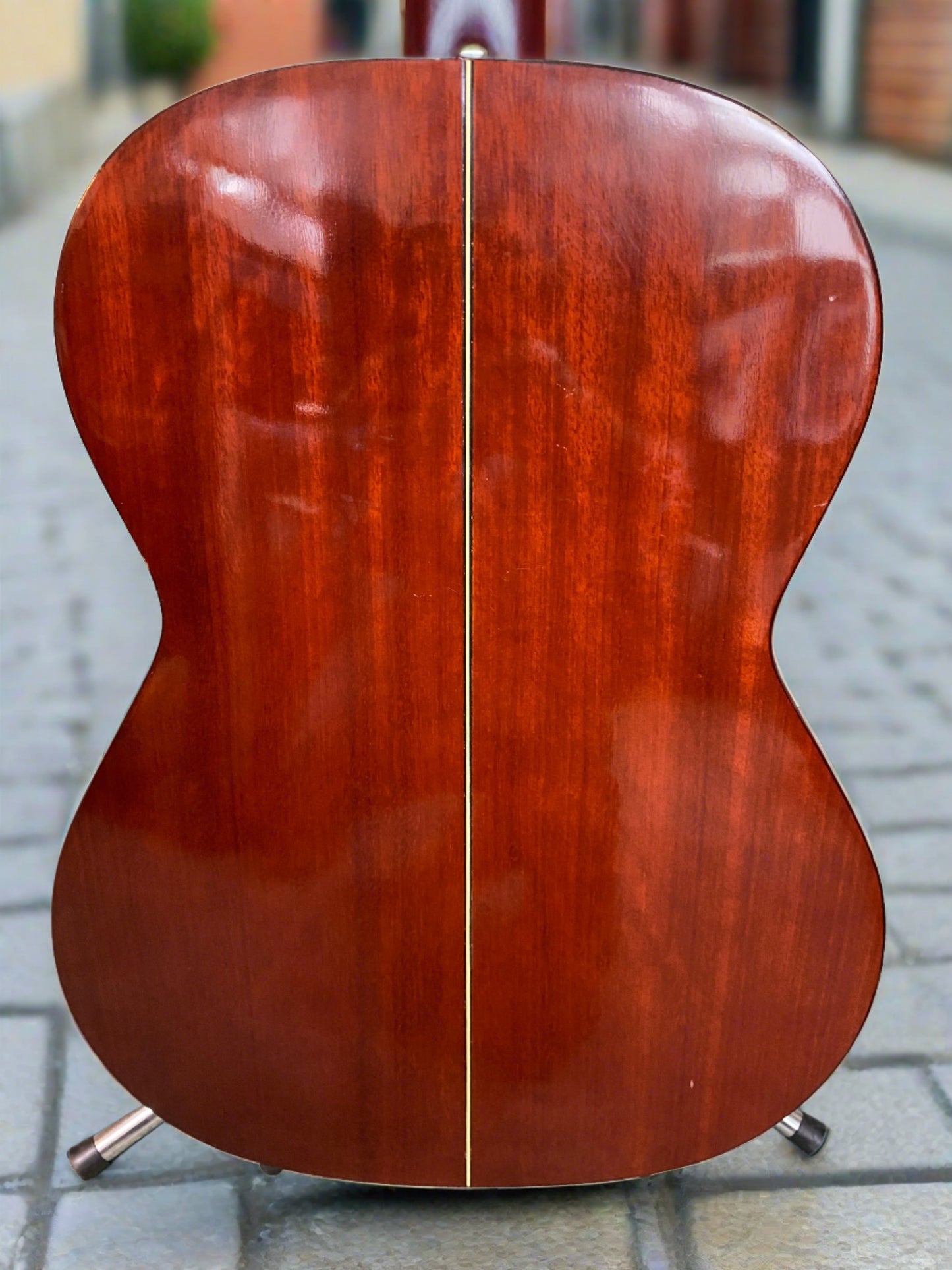 1970s Japanese Kimbara Classical Guitar  Back View