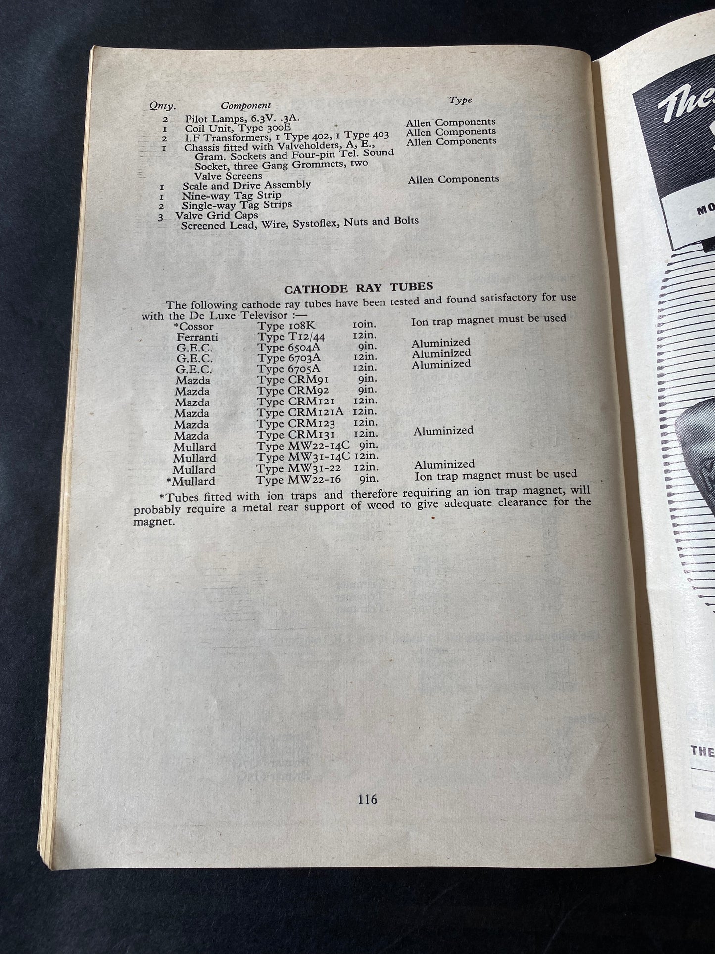 Construction Guide for the W.I. Flack Televisor & Radiogram